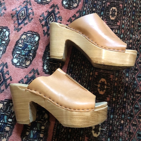 No. 6 Front Sean Clog Slide Sandal 38 Size 7 - Picture 3 of 3